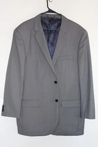 GRAY PINSTRIPED INDOCHINO STRETCH WOOL SPORT COAT sz 46R blazer / suit jacket - Picture 1 of 5