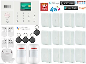 S10 WIFI 4G GSM TUYA APP RFID Wireless Wired Home Security Burglar Alarm System - Picture 1 of 13