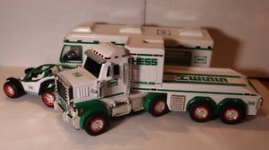 Vintage Hess Wohnmobil, Sattelzug, Rennwagen Kleinkind Kinder Spielzeug (voll funktionsfähig) - Bild 1 von 13