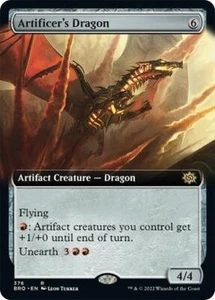 Artificer's Dragon Rare Extended Art - The Brothers' War #376 - Bild 1 von 1