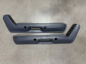 1987-93 Ford Mustang OEM Armrest Pair Set Regatta Blue Power Window & Locks - Picture 1 of 7