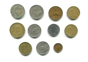 Set monete Messico 1965-1985 (11 monete) - Foto 1 di 2
