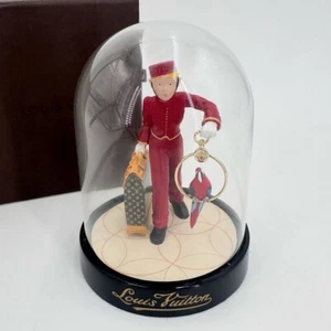 Louis Vuitton Glass Snow Globe Dome Hotel Page Boy Limited 2012 w/Box - Picture 1 of 10