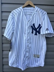 Authentic Majestic 44 NEW YORK YANKEES GIANCARLO STANTON, FLEX BASE Jersey Large - Picture 1 of 10