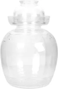 Pickle Jar Large Traditional Chinese Glass Fermenting Jar Glass Fermentation Cro - Picture 1 of 10
