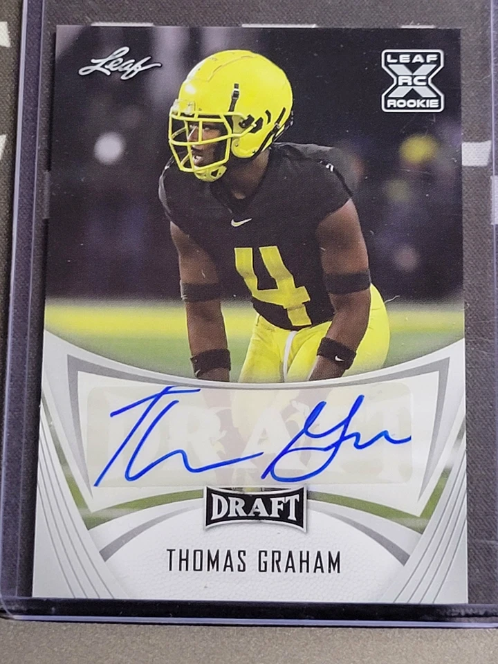 Thomas Graham 2021 Leaf Draft Rookie Autograph #BA-TG2 - Image 1 of 1