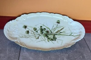 ANTIKE THEO HAVILAND LIMOGES KLEINE PLATTE GRÜNKLEE KÜNSTLER SIGNIERT SELTEN - Bild 1 von 19