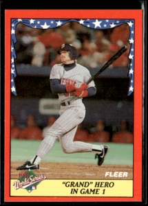 1988 Fleer World Series Glossy #1 of 12 - Picture 1 of 2