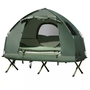 Patiojoy Plegable para 1 Persona Tienda de Campamento Cuna Portátil Tienda Pop-Up con Saco de Dormir - Imagen 1 de 10