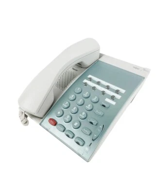 New NEC Dterm Series E DTP-8-1 White Non-Display Speakerphone - Image 1 of 4