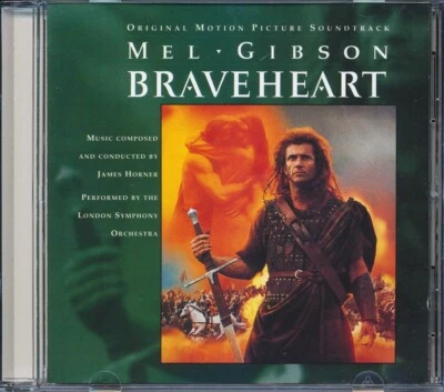 CD James Horner, The London Symphony - Braveheart: Original Motion Picture Sound Foto 1 de 2