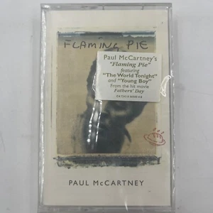 Paul Mccartney - Flaming Pie Cassette 4724385650048 1997 SEALED W/ Hype sticker! - Picture 1 of 5