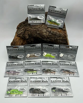 Noike Tiny Kaishin Blade Chatterbait 1/4oz 7g 18 Farben Chatterbaits aus Japan