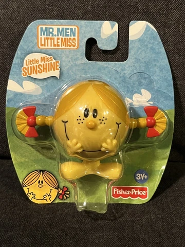 2009 Little Miss Sunshine Figure Toy Figurine Fisher Price Mattel Mr Men Show Cover