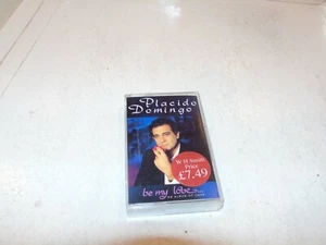 PLACIDO DOMINGO - Be My Love - 1990 UK 16-track compilation cassette - Picture 1 of 4
