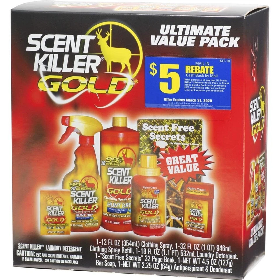 Wildlife Research Scent Killer Gold Ultimate Value Pack - Image 1 of 1