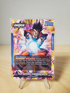 DBS TCG: Son Gohan Adolescence FB04-026 (L) - Picture 1 of 2
