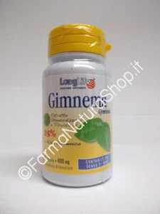 Longlife Gimnema 500mg 60 Capsules - Picture 1 of 1