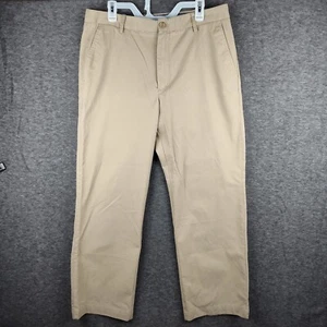 Banana Republic Chino Pants Mens 36x30 Beige Bootcut Straight Fit NWT Casual - Picture 1 of 16