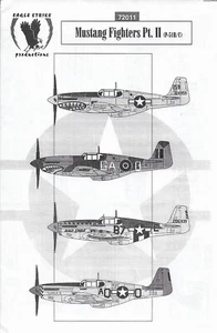 ESP72011 Eagle Strike Productions 1:72 North American P-51 Mustang Fighters Pt.2 - Photo 1 sur 4