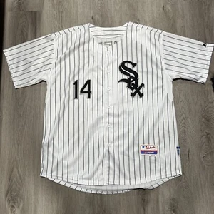 Chicago White Sox Konerko 14 Majestic Size 48 MLB Baseball Jersey Cool Base - Picture 1 of 7