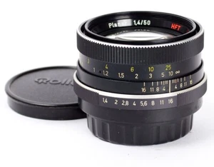 Carl Zeiss HFT Planar 1.4/50mm mount Rolleiflex QBM West Germany No.5685971 - Picture 1 of 3