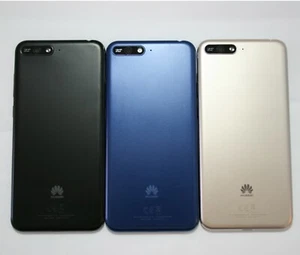 Huawei Y6 2018 ATU-L21 Battery Back Cover Rear Housing Case camera Lens - Picture 1 of 7