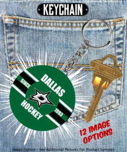 Dallas Stars - Llavero - Elige entre 12 diseños - Imagen 1 de 15