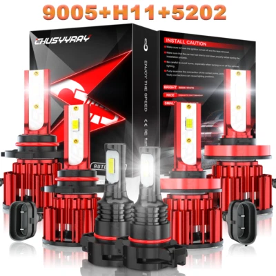 Faros antiniebla impermeables 9005 H11 5202 actualizaciones para Chevrolet Colorado 2016 Foto 1 de 4