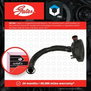 Crank Case Breather Pipe Hose fits SEAT CORDOBA 6L 1.6 06 to 09 BTS Gates New - Picture 1 of 2
