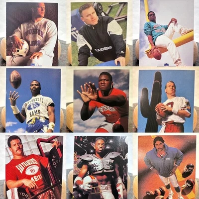 1991 NFL Pro Set Portrait Football Trading Card 1-100 You Pick Funny Gift - Image 1 of 3