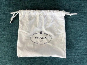 PRADA: EXTRA-SMALL COTTON CANVAS DUST BAG - For Accesories - Picture 1 of 3