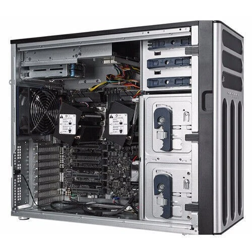 ASUS TS700-E9-RS8 Tower Server 4060 GPU 256G RAM 4T M.2 2X 6138 CPU - Image 1 of 4