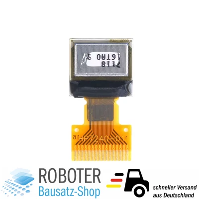 0.42" OLED Display Weiß 72x40 SSD1306 I2C für Arduino ESP Raspberry Pi - Bild 1 von 2