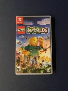 No Game LEGO Worlds - (Nintendo Switch, 2018) Case Cover Art Paper Only No Game - Picture 1 of 4