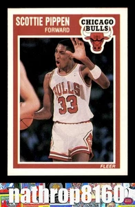 1989 Fleer #23 Scottie Pippen HOF Basketball Karte NM/NM+ Chicago Bulls 10699 - Bild 1 von 4
