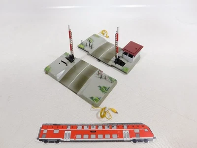 Märklin H0 AC 7192 Tin Railroad Crossing Without M Tracks Fully Automatic # - Image 1 of 4
