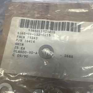 NSN 5365-01-132-0215 P/N 16414 WASHER - Picture 1 of 2