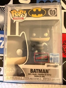 *IN HAND* Funko Pop! DC BATMAN 2025 NYCC CONVENTION Batman METALLIC #01 - Picture 1 of 2