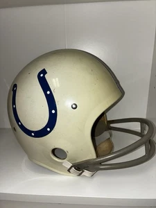 Vintage Rawlings HNFL-N Baltimore Colts Football Suspension Helmet Medium 6-82 - Picture 1 of 10