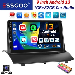 For Ford Fiesta 9" Apple CarPlay Car Stereo Android 13 GPS WIFI BT Head Unit AHD - Picture 1 of 18