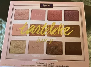 Tarte Tartelette Amazonian Clay Eye Shadow Palette - Juicy Nudes Mattes Shimmer - Picture 1 of 3