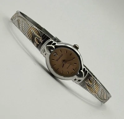 Relógio feminino Westclox LTX177 quartzo analógico dois tons #6.12 - Imagem 1 de 4