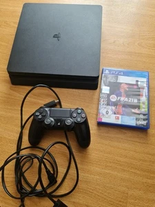 Sony PlayStation 4 Slim 500GB mit Controller und Spiel - Bild 1 von 1