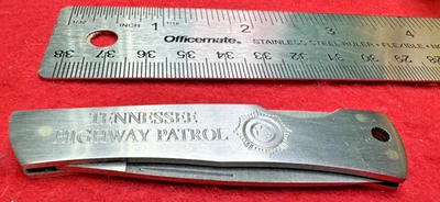 Rare NOS  Casexx TN HWY PATROL 1796-1996 M1059 law enforcement lockback KNIFE - Image 1 of 4