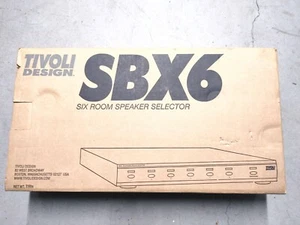 Pro Solutions SBX6 6 ROOM Speaker Selector BRAND NEW (BB) - Picture 1 of 5