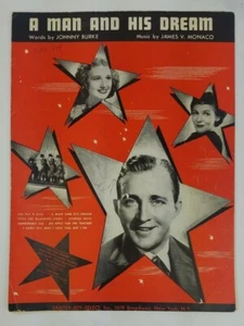 Vintage Noten ~ A Man And His Dream ~ 1939 ~ aus "The Star Maker" - Bild 1 von 4