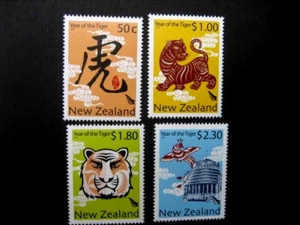 NEW ZEALAND NHM SET-2010 CHINESE NEW YEAR SG 3187/90 - Picture 1 of 1