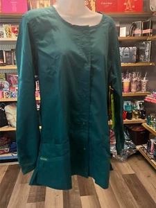 Chaqueta Landau Snap Frontal Cuello Redondo con Bolsillos - ¡ENVÍO GRATUITO! - Imagen 1 de 12