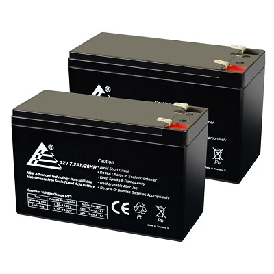 RAZOR Scooter MX350, M400, 12V 7.2ah Power Replacement Battery of 2 PACK - Image 1 of 4